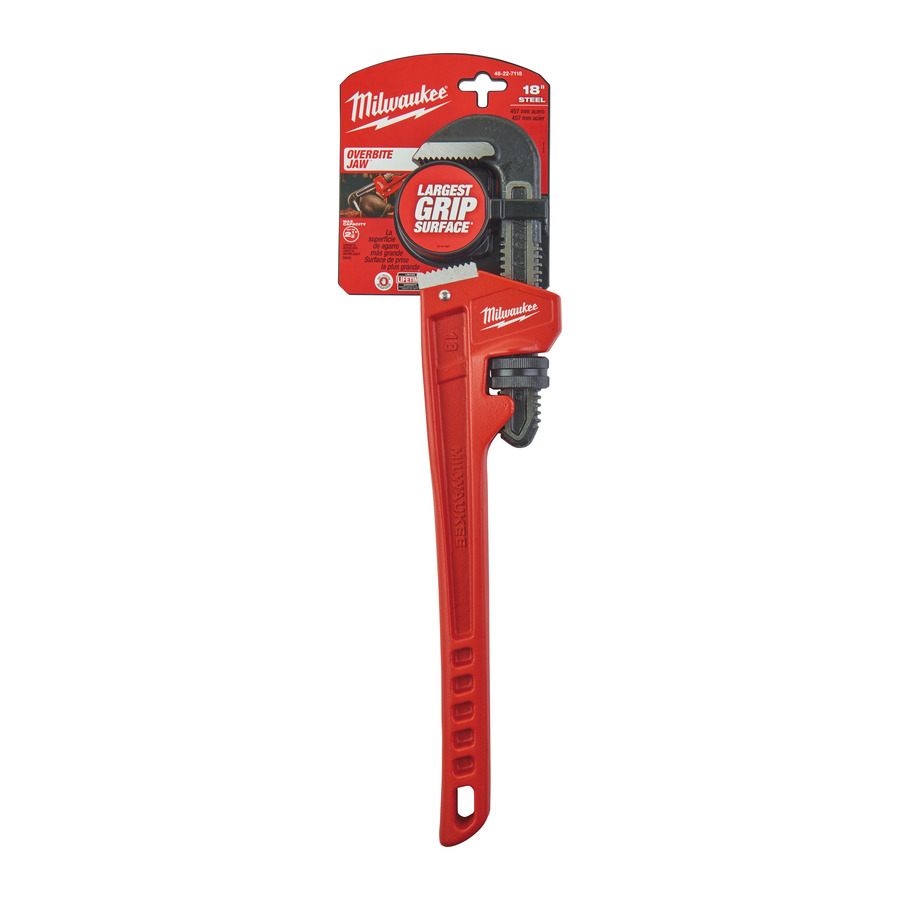LLAVE STILSON ACERO MILWAUKEE 18"