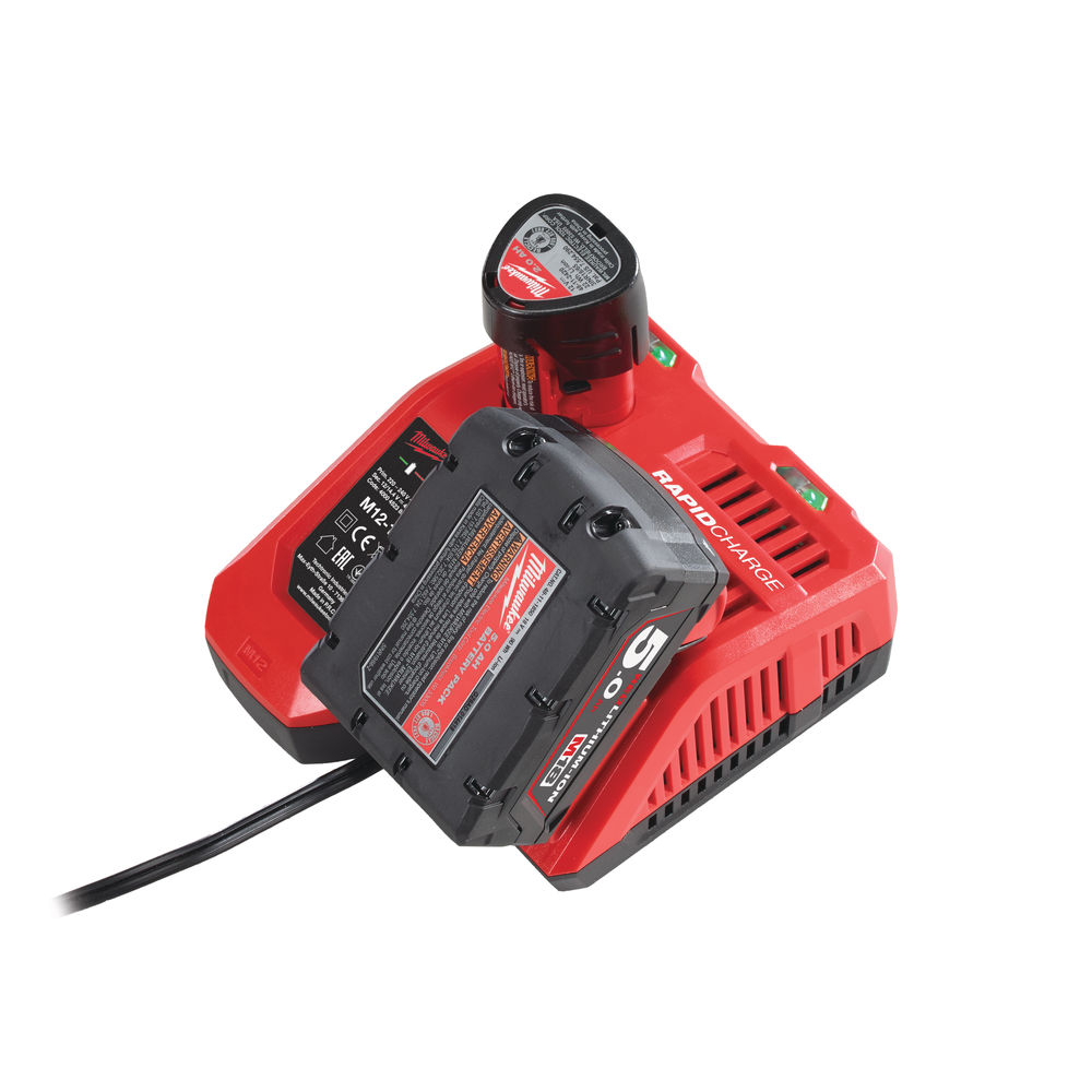 Cargador rápido sistema M12, M14 y M18 Li-Ion