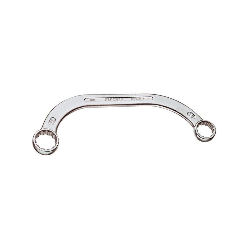 Llave de media luna estr.14x17mm Gedore
