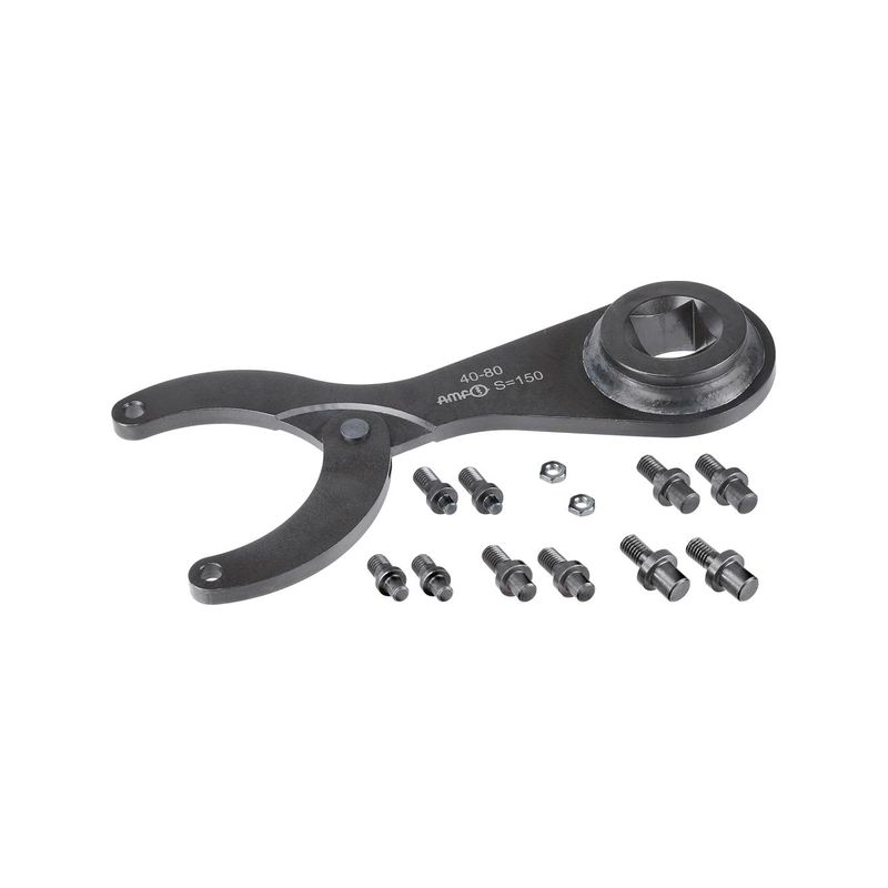 Juego llaves espig.artic.80-125mmp.llave dinam. AMF