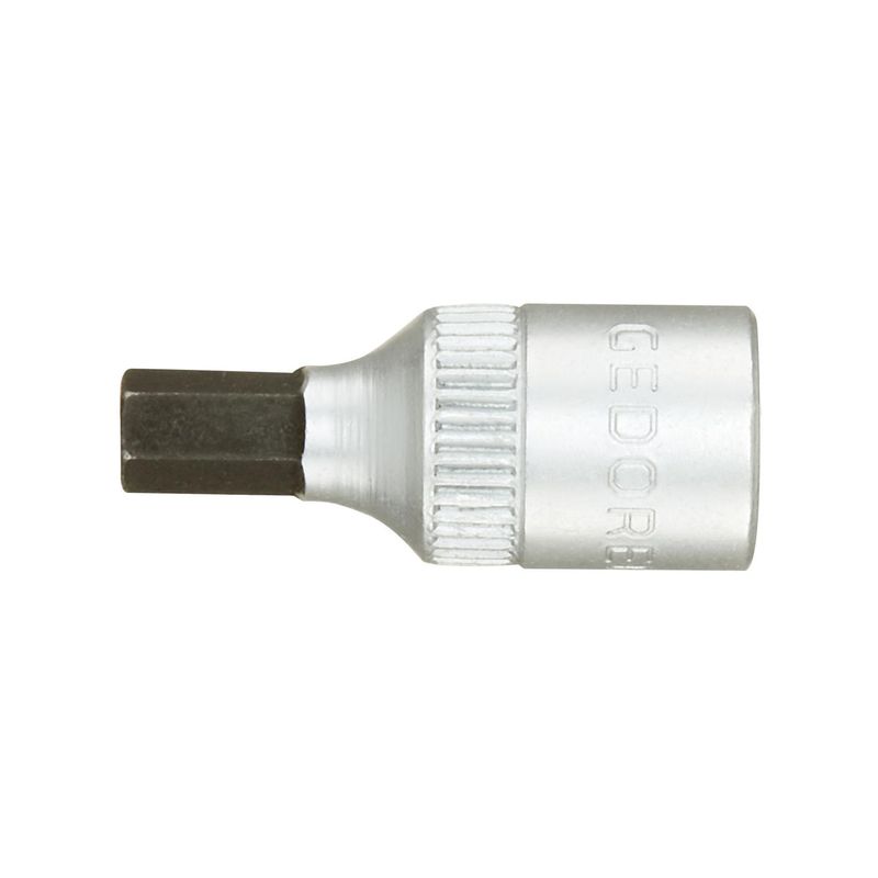 Llave de vaso allen 1/4" 4x28mm Gedore