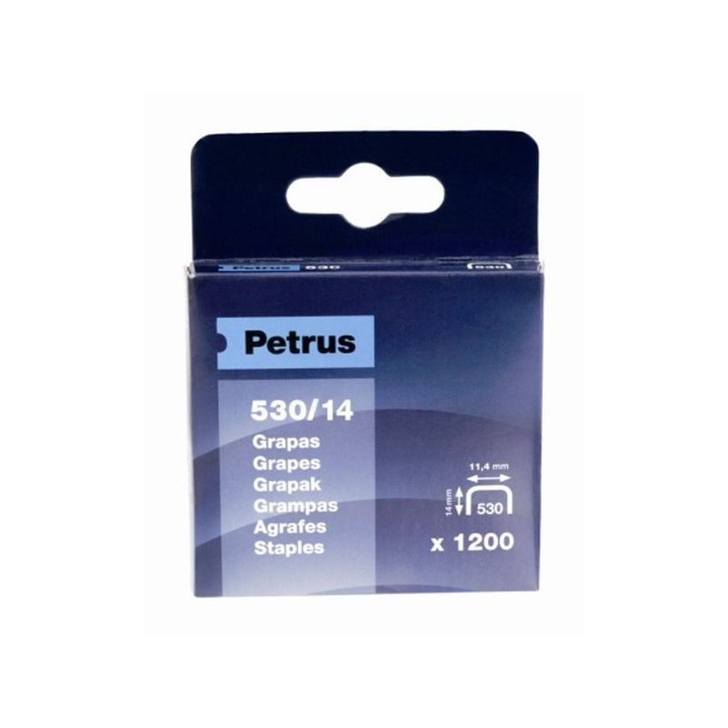 GRAPA MODELO 530 14MM 1.200 PZ