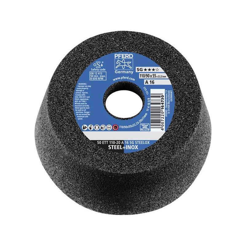 Disco abras.de vaso      110x22,2mm Rüggeberg