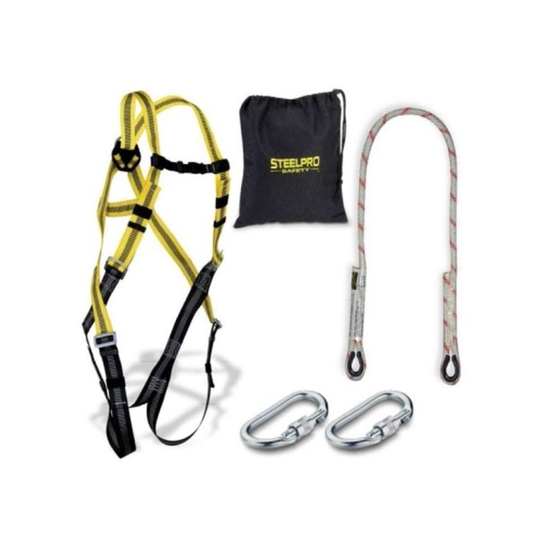 ARNES SEG DORSAL COMPLETO CUERDA 1,5MT STEELPRO             