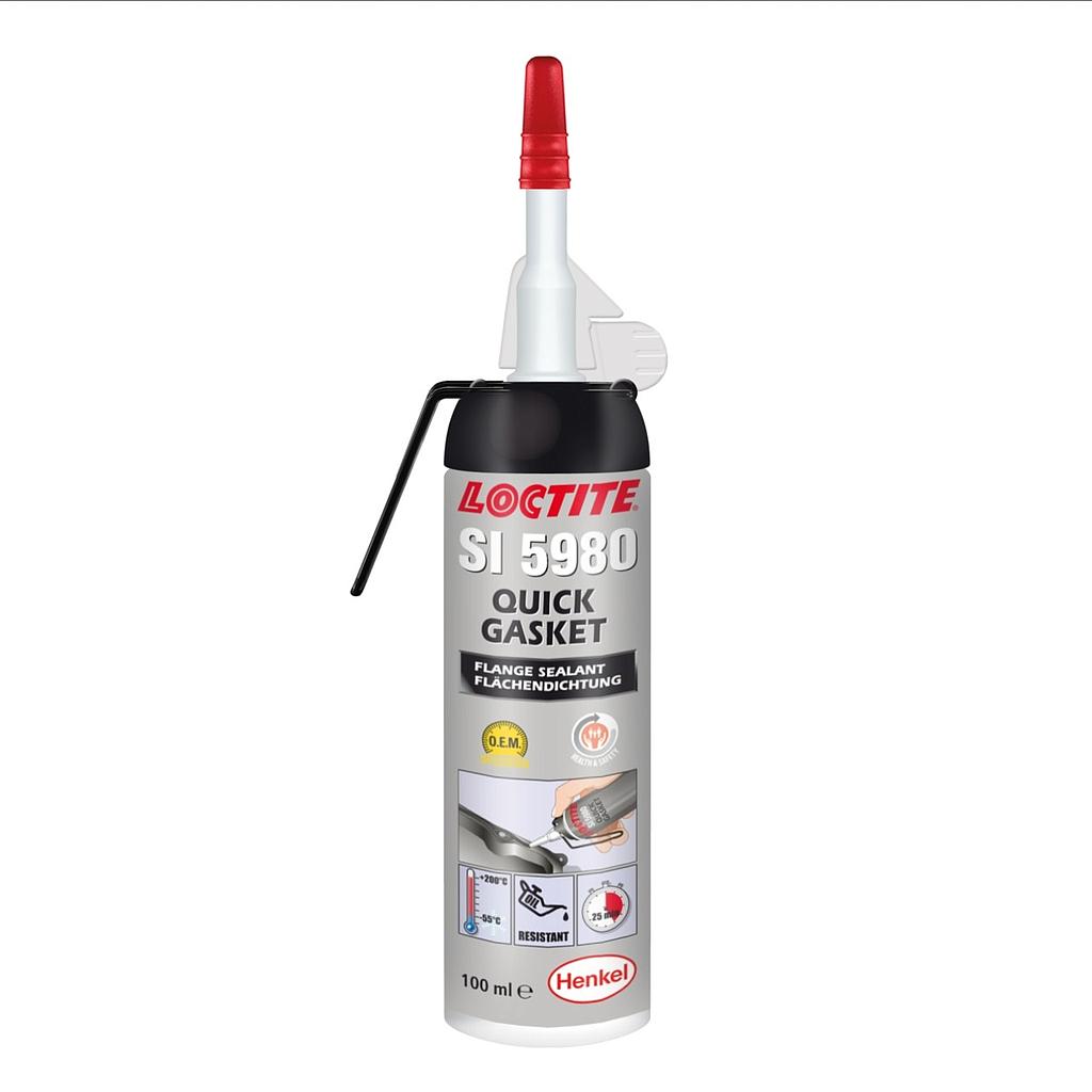 LOCTITE SI 5980 EPIG SELLADOR RESISTENTE A ACEITES (NEGRO) S&amp;H Rocep 100 ml