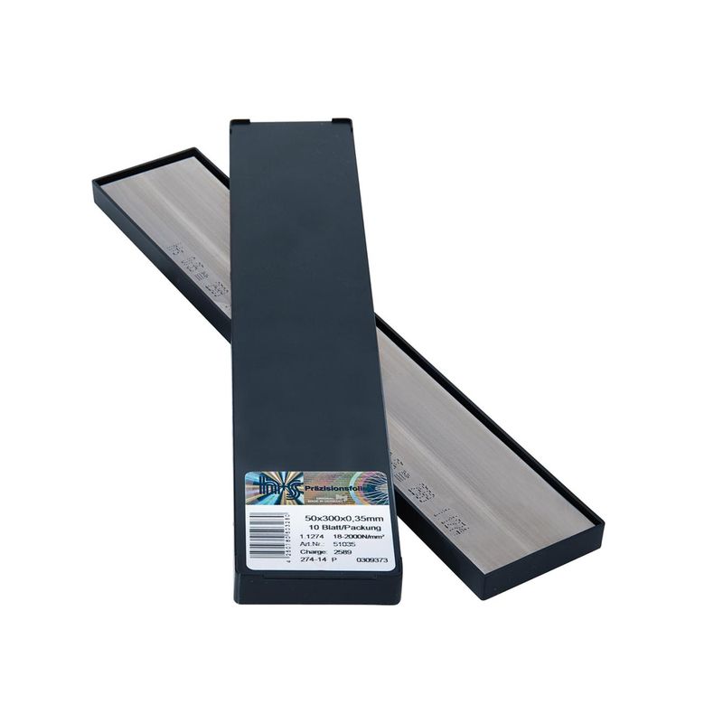 Laminas metalicas 50x300x0,20mm  10Bl/P H+S