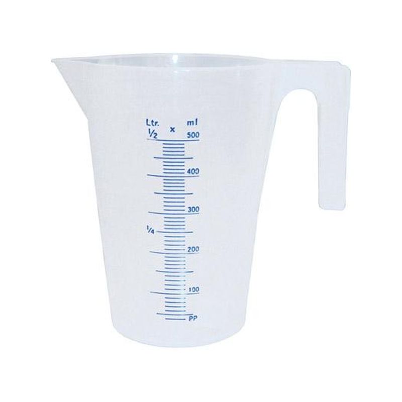 Recipiente graduado      transparente 5 lPolipropileno Pressol