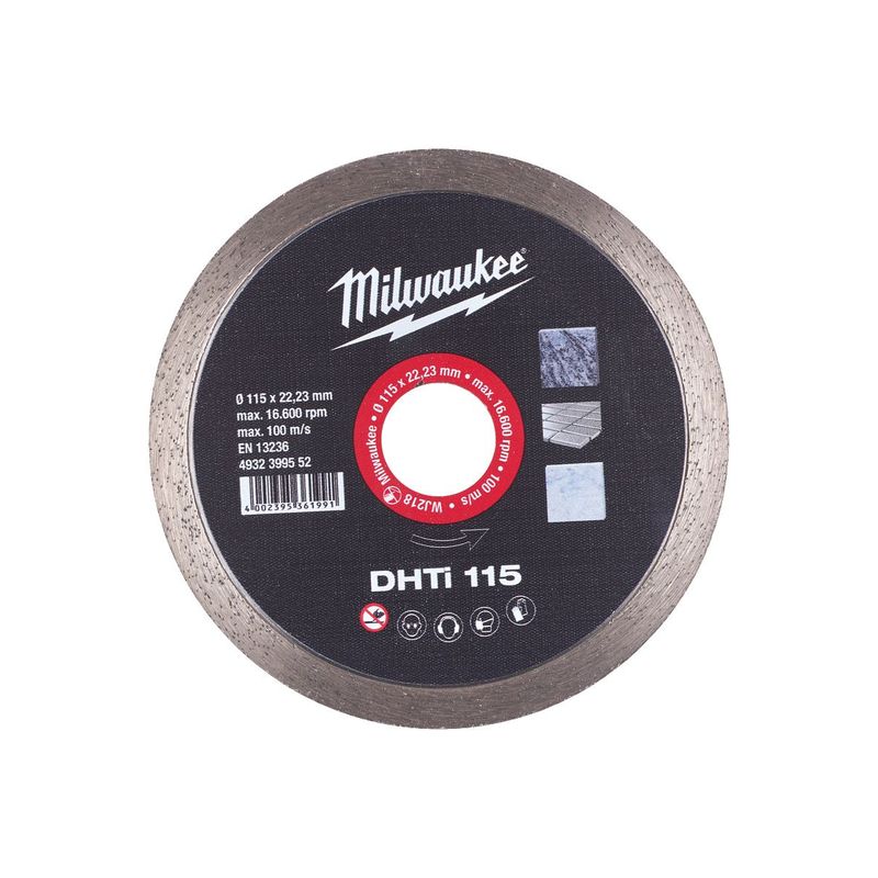 Disco diamante CONTINUO - DHTi 115mm
