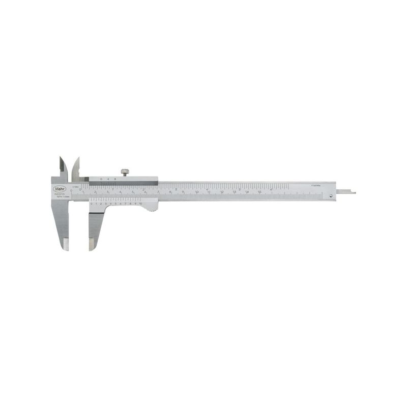 Pie de rey de bolsillo   4100400 150mm 0,05mm MAHR