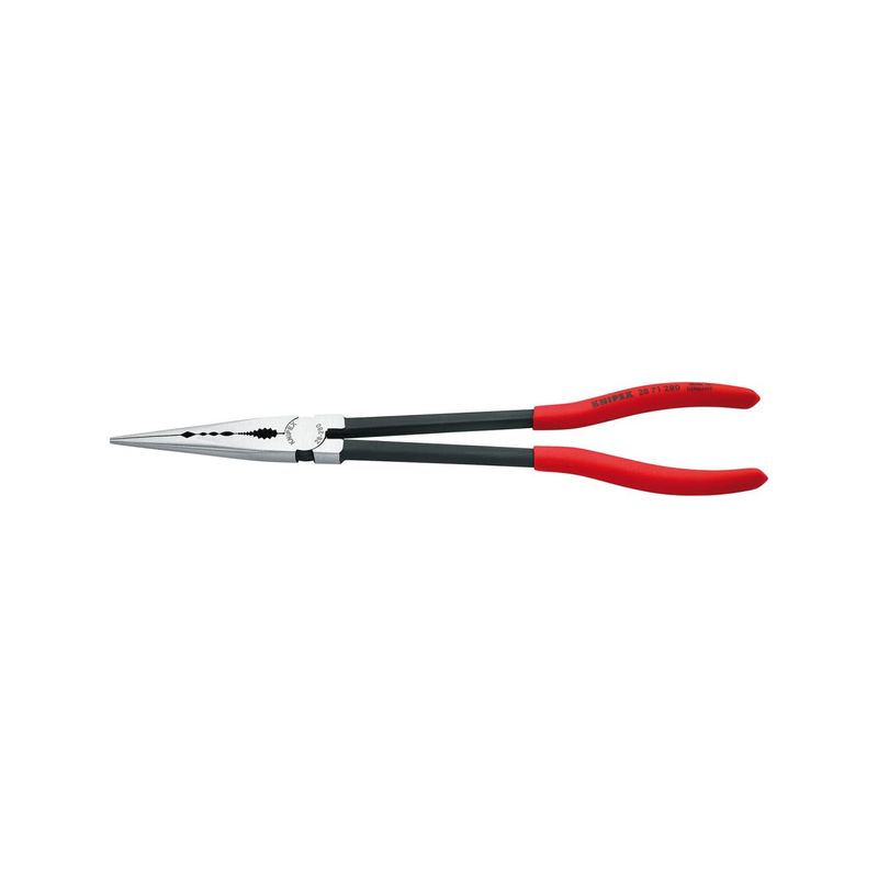 Tenazas de montaje 280mm pulidas plasticoKnipex giratorio