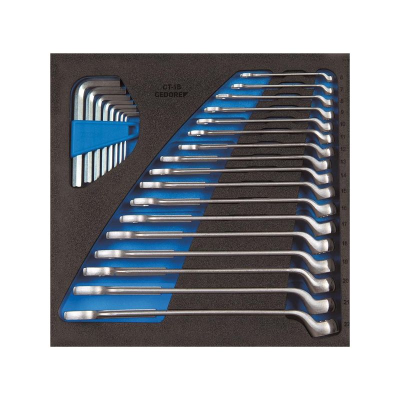 Módulo de herramientas CT2/3 Llave combin. bocafija boca estrella curvaGedore