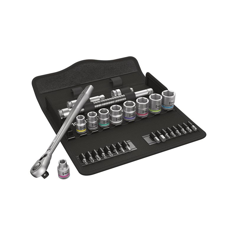 Juego de llaves de vaso 3/8" ZYKLOP metalswitch Wera