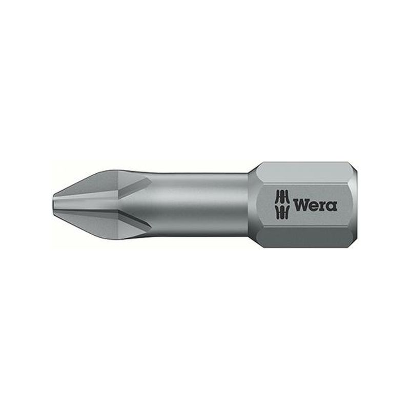 Punta 1/4" DIN 3126 C6,3PH 1x25mm TZWera