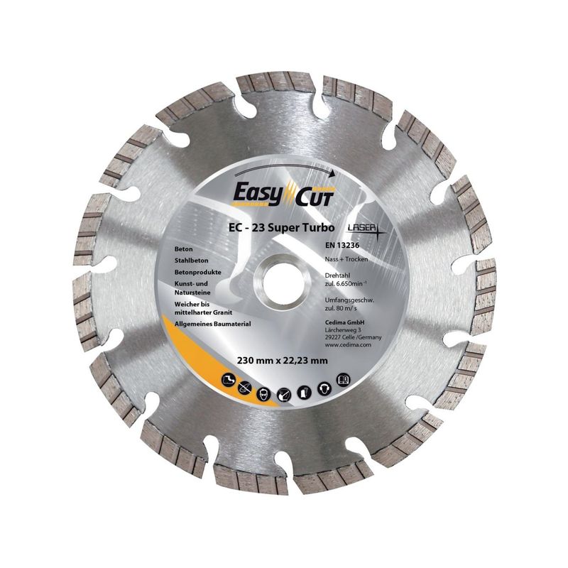 Disco de separacion diagonal EC- 23150x2,2x10x22,23mm Cedima