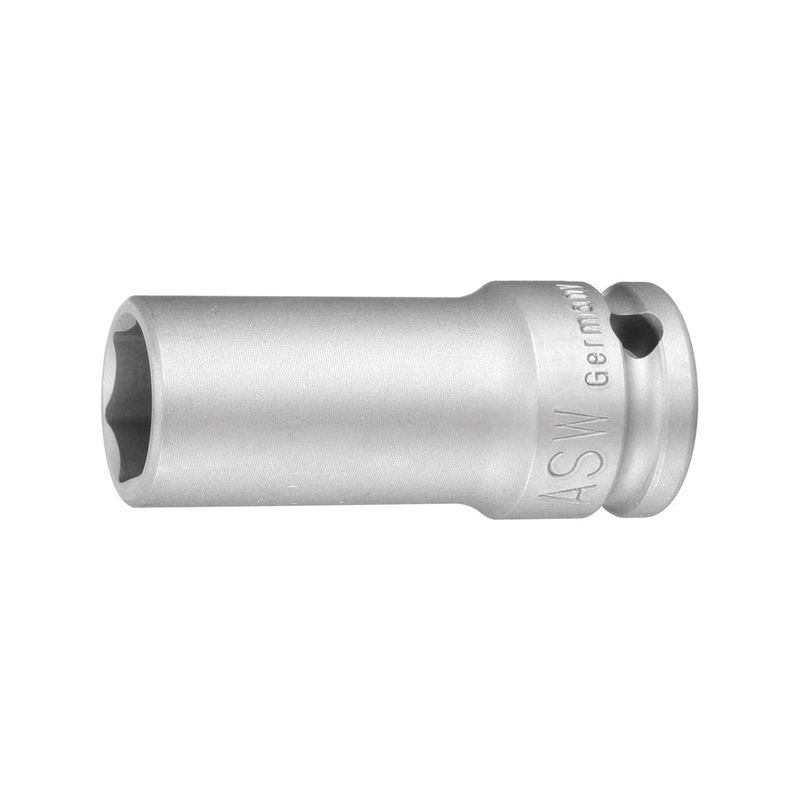 Llave vaso impacto 1." 46mm largo ASW