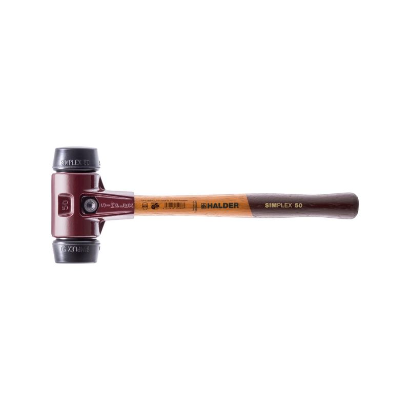 Martillo de seguridad SIMPLEX goma 80 mm Halder