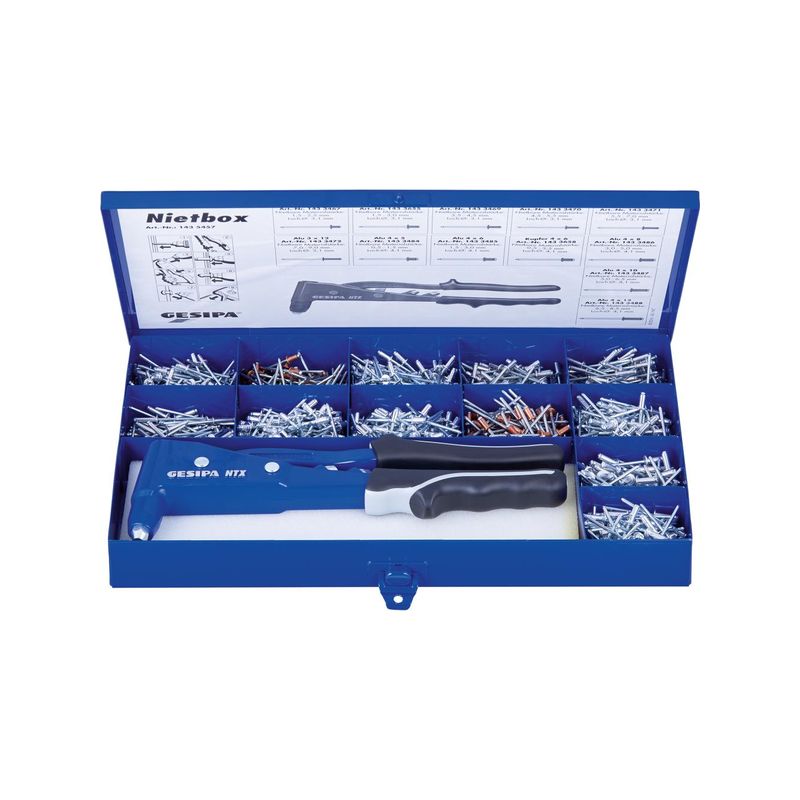 Caja de remaches NTX Gesipa