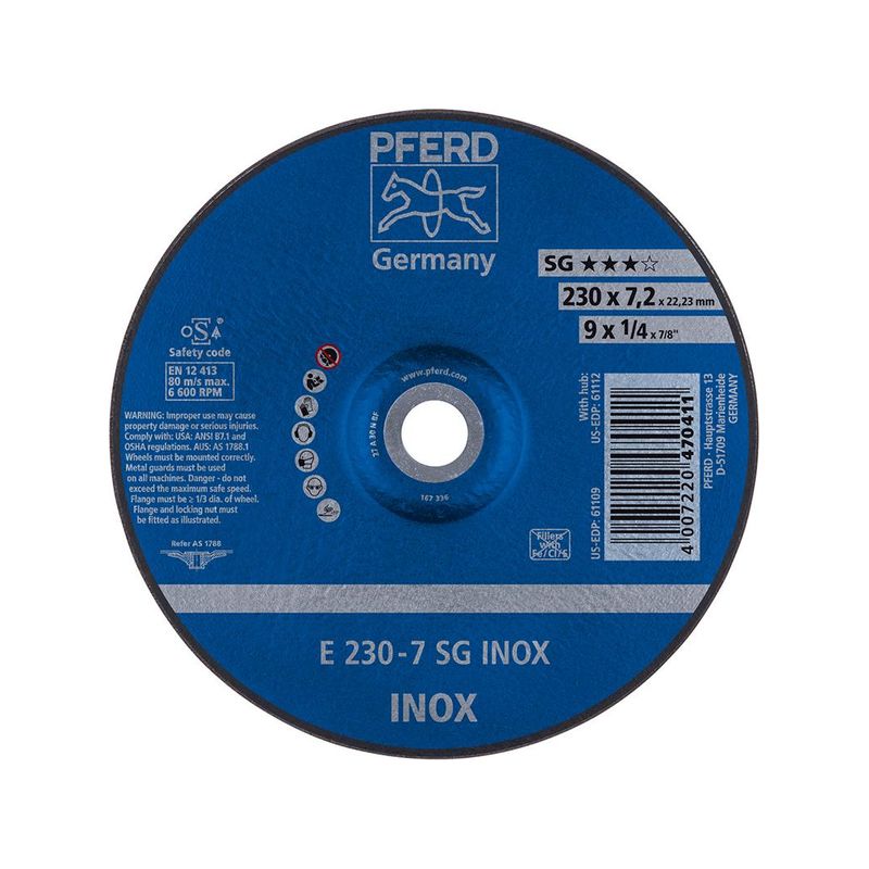 Disco abras.d.desbaste 230-8,3mm Rüggeberg