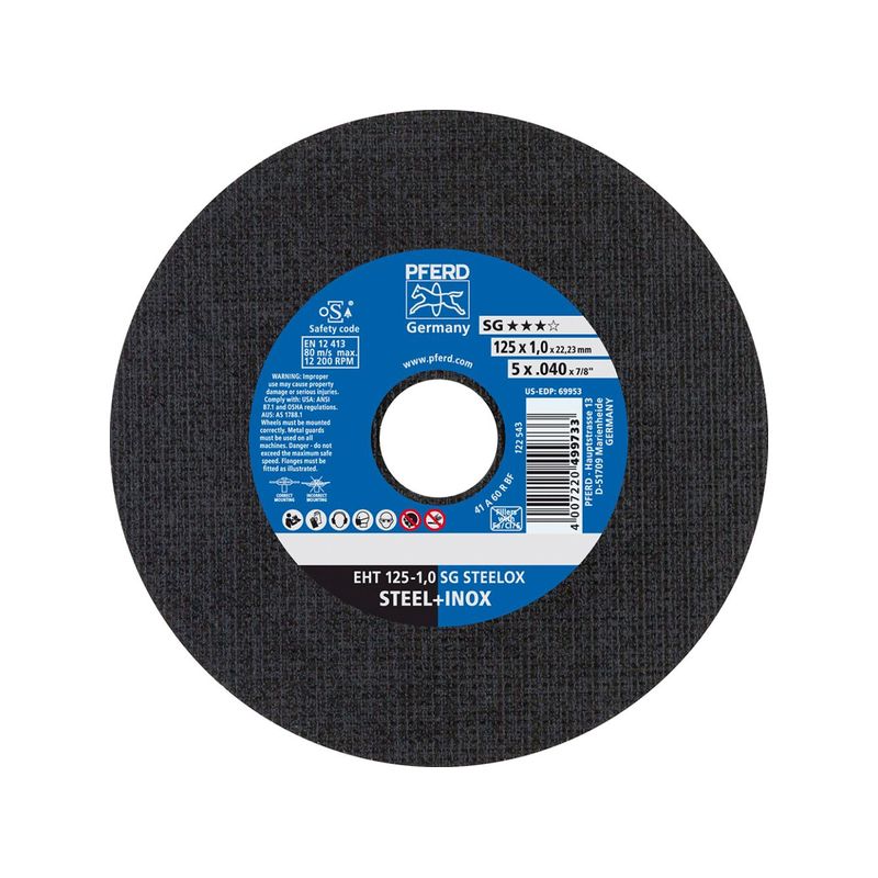 disco de separación A46 QSG V2A 178 x 1,6mmred. Pferd