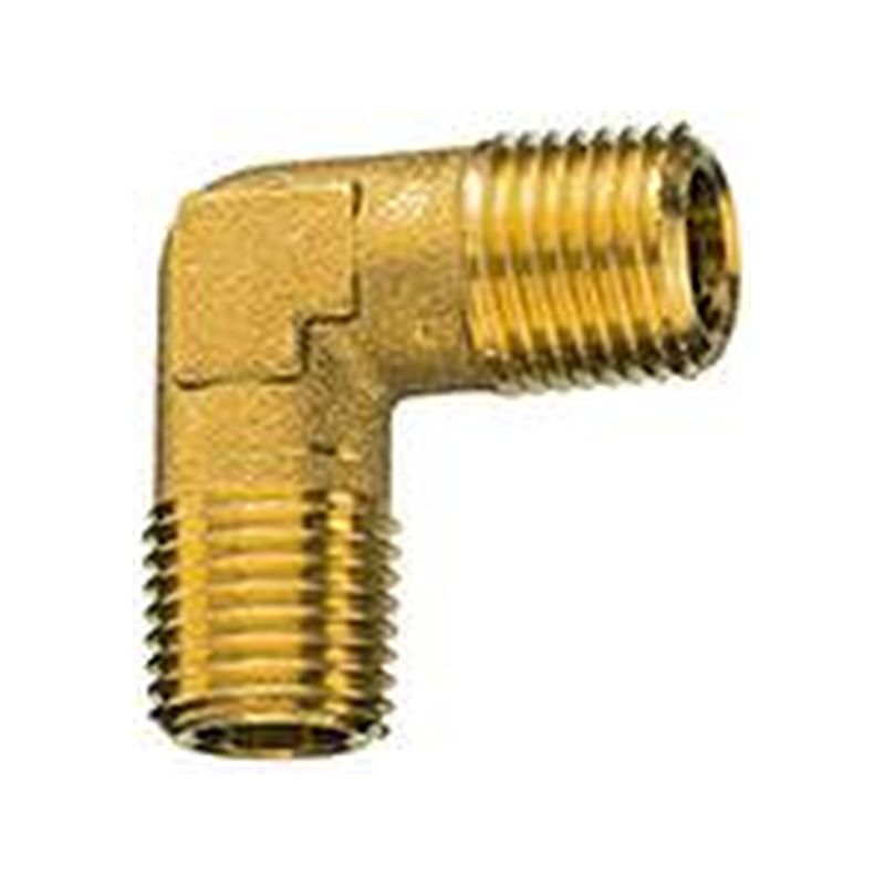 Pieza ang. R 1/2 ext./ext./ latón