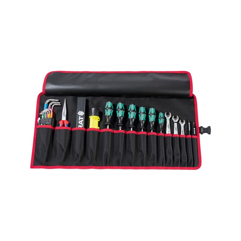 Bolsa de htas enrollable 670x330mm 15 compartim.PARAT