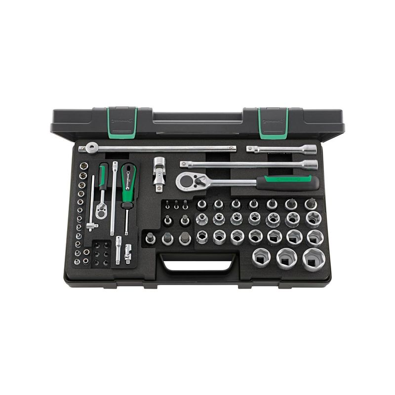 Jgo vasos 1/4&quot; y 1/2&quot; 63 pzasSTAHLWILLE