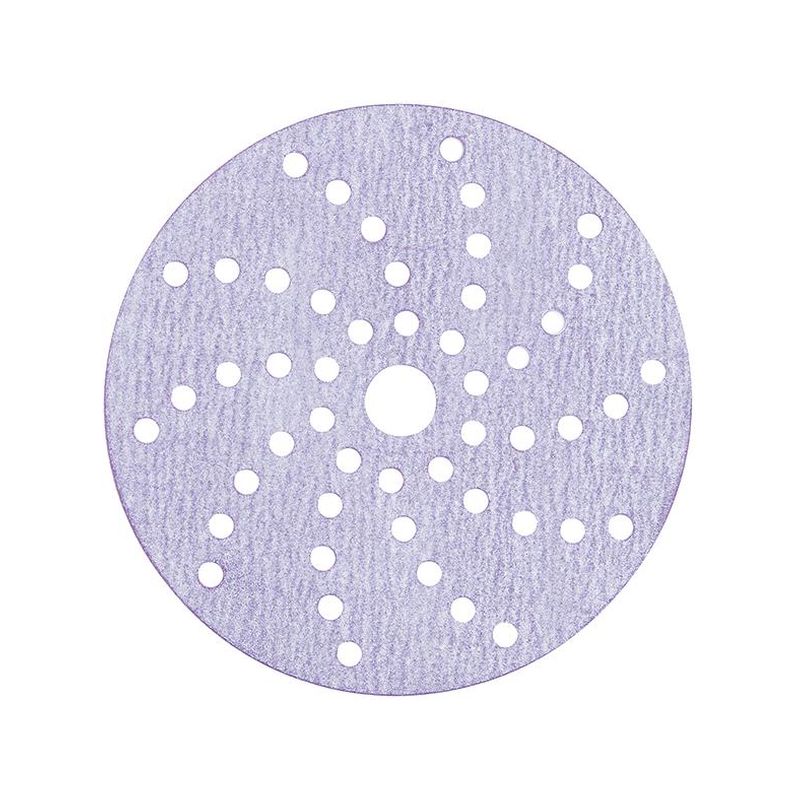 Disco abrasivo velcro 737UMulti-agujero 150mm P220+3M