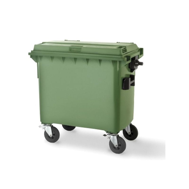 CONTENEDOR BAS. 770LT RUE/PEDAL W-WEBER PL VERDE T/PL 04013-