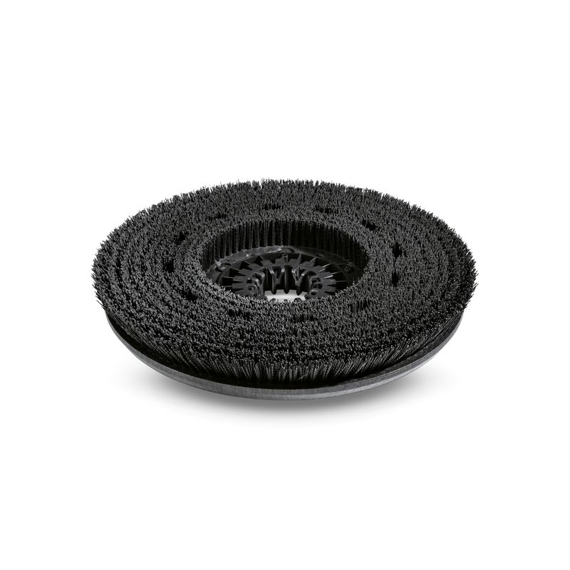 Cepillo circular, duro, Negro, 450 mm