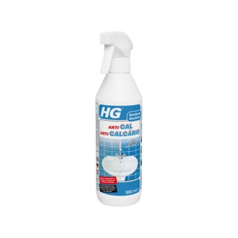 LIMPIADOR AZULEJOS-SANITARIOS ANTICAL SPRAY HG 500 ML