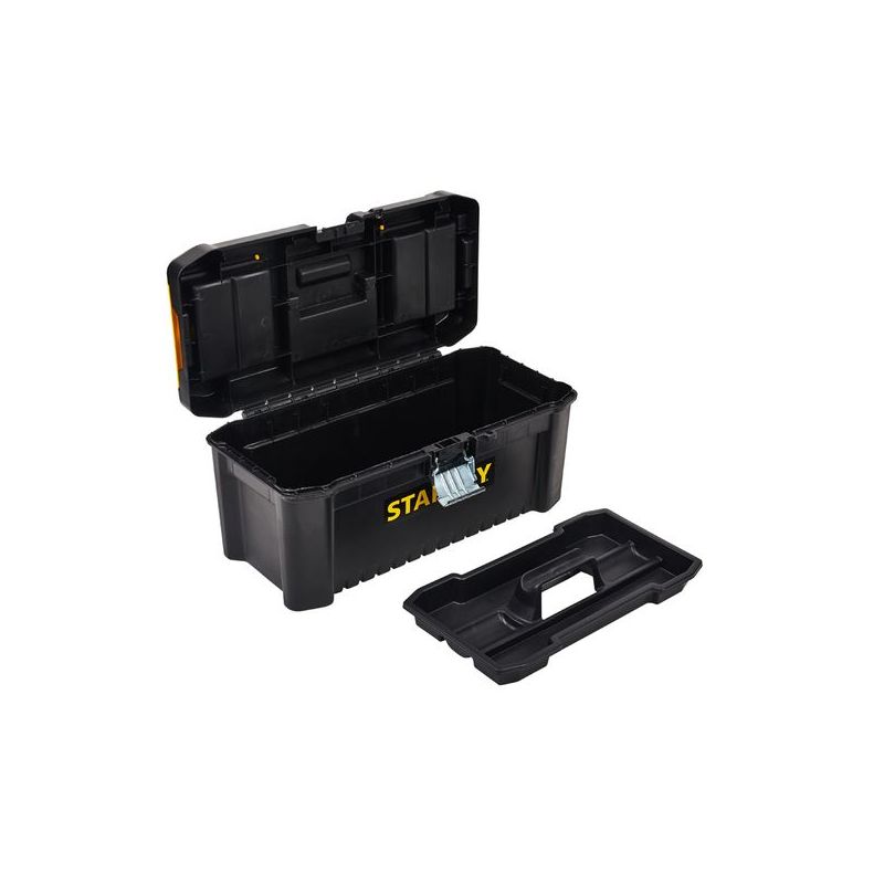 CAJA HERRAM 406x205x195MM C/MET. 16" PL STANLEY
