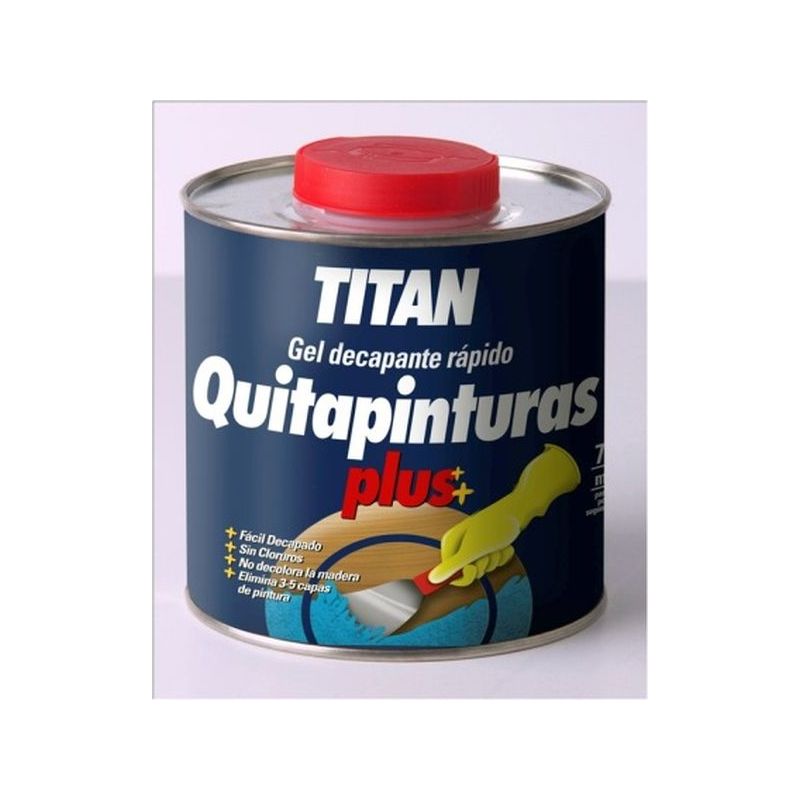 QUITAPINTURAS PREP. MAD 2,5 LT DECAP.RAP GEL TITAN-PLUS TITA