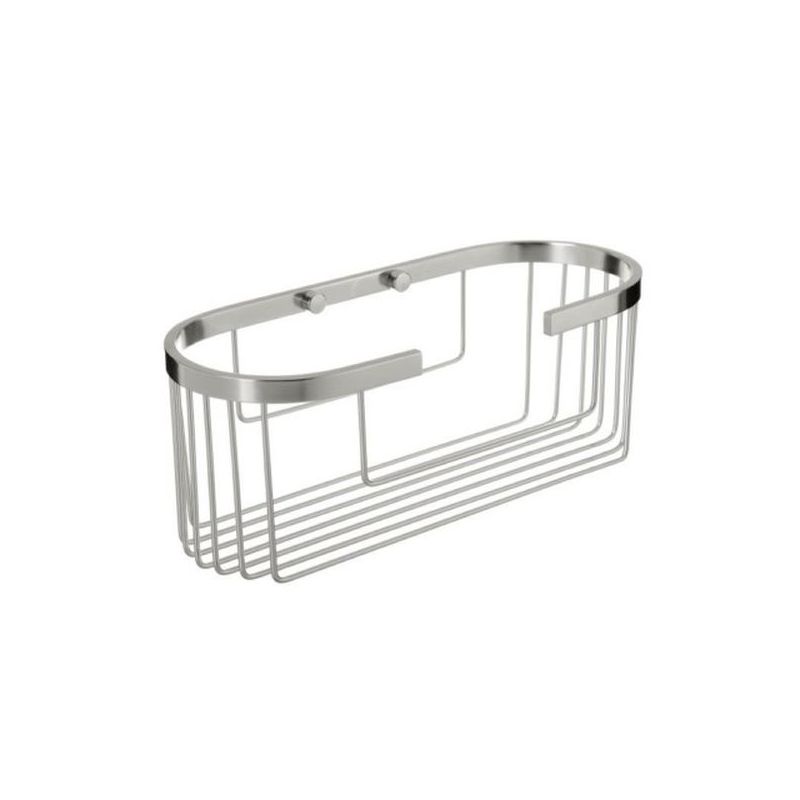 CESTILLO BAÑO OVALADO 30X11X11,3CM ALUM.BRI TATAY