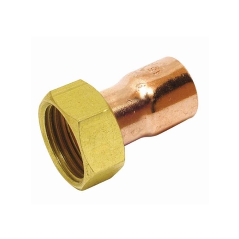 RACOR FONTAN LOCO H 22 X 3/4" RECTO COBRE SUDO