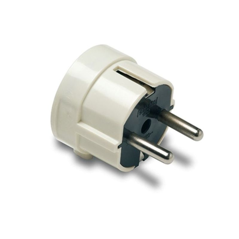 CLAVIJA ELEC 4,8MM/38x48x43 16A-250V LAT. POLIC BL FAMAT