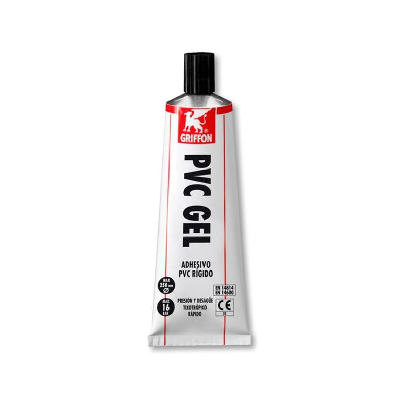 ADHESIVO PVC RIGIDO GEL 125 ML RAP PVC GEL TUBO GRIFFON