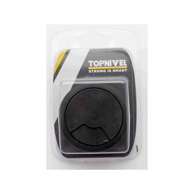 TAPON ELEC NEGRO PASACABLE NIVEL NE NV106197 1 PZ