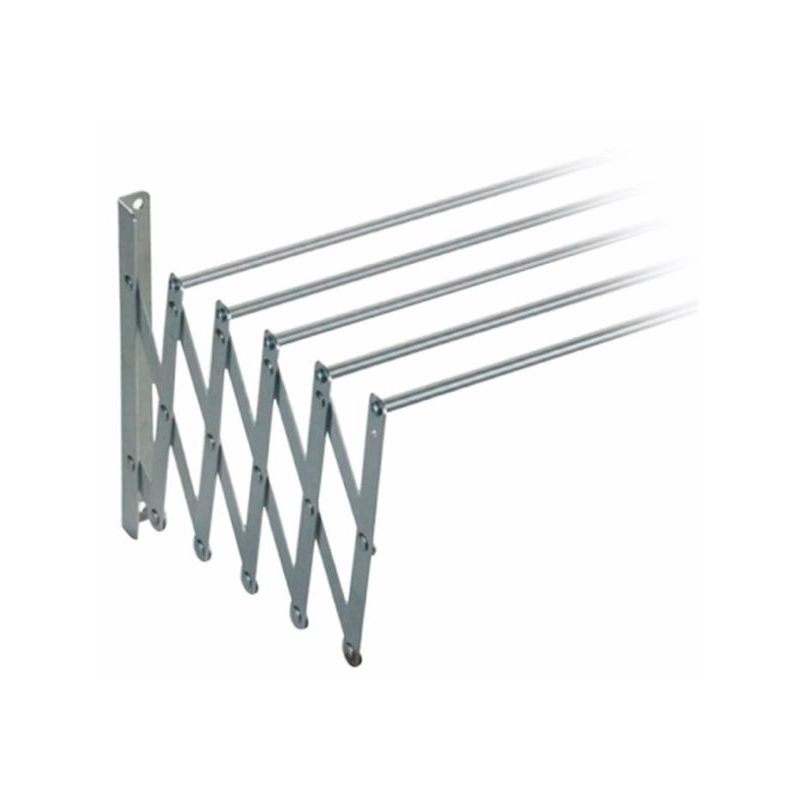 TENDEDERO PARED 5 B. 160X77X37CM EXT ALU ACORDEON VIVAH