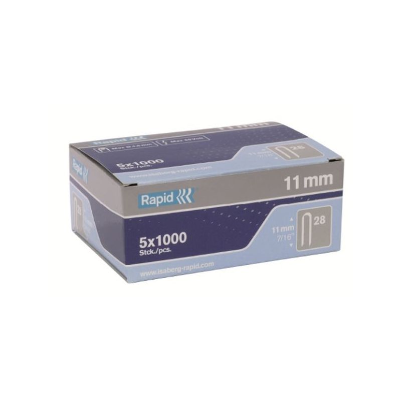 GRAPA ELEC CABLE 09MM N§28 RAPID 5.000 PZ