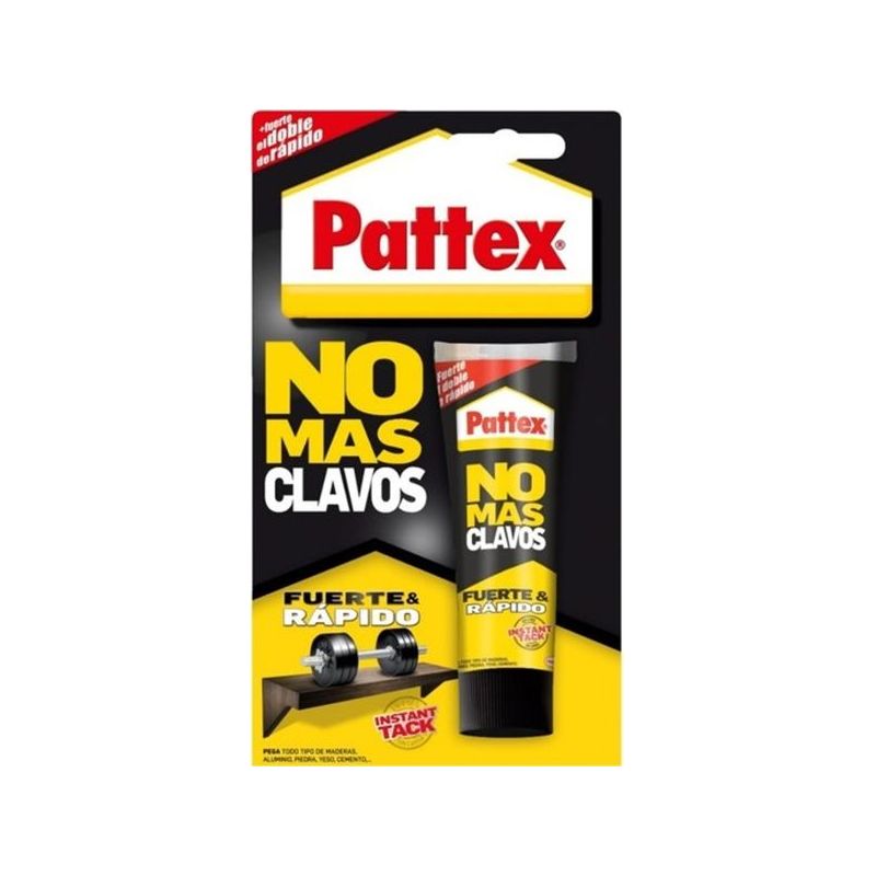 ADHESIVO MONTAJE 100 GR NO MAS CLAVOS TUBO PATTEX
