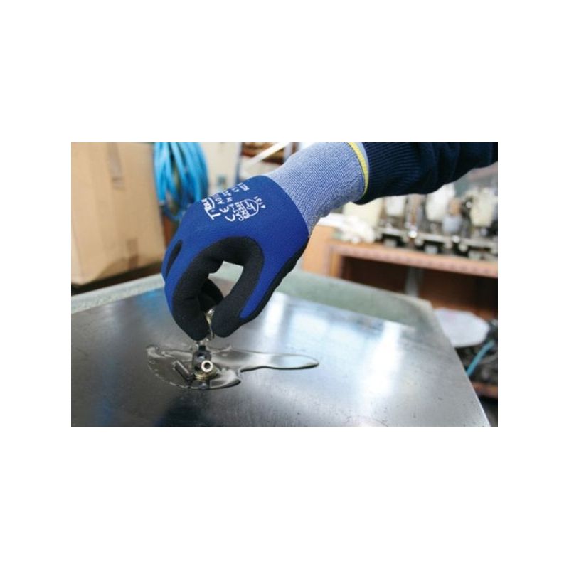 GUANTE MECANICO L09 P/NIT-POLI TOUCH AGILITY NYL AZ/NE JUBA