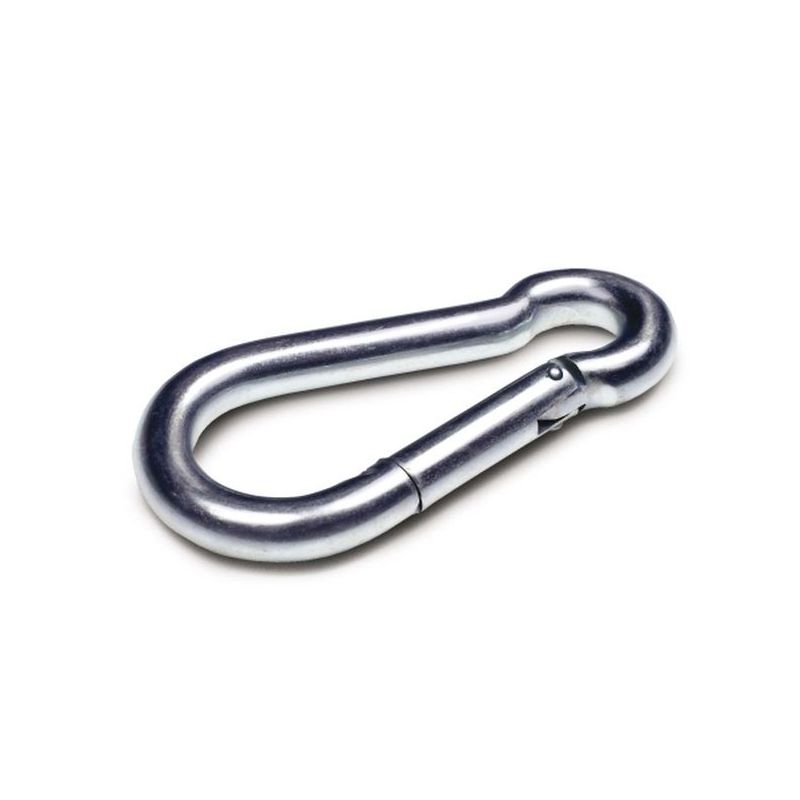 MOSQUETON FIJ 5299 10x100MM BOMB ACERO CINC DAMESA 25 PZ