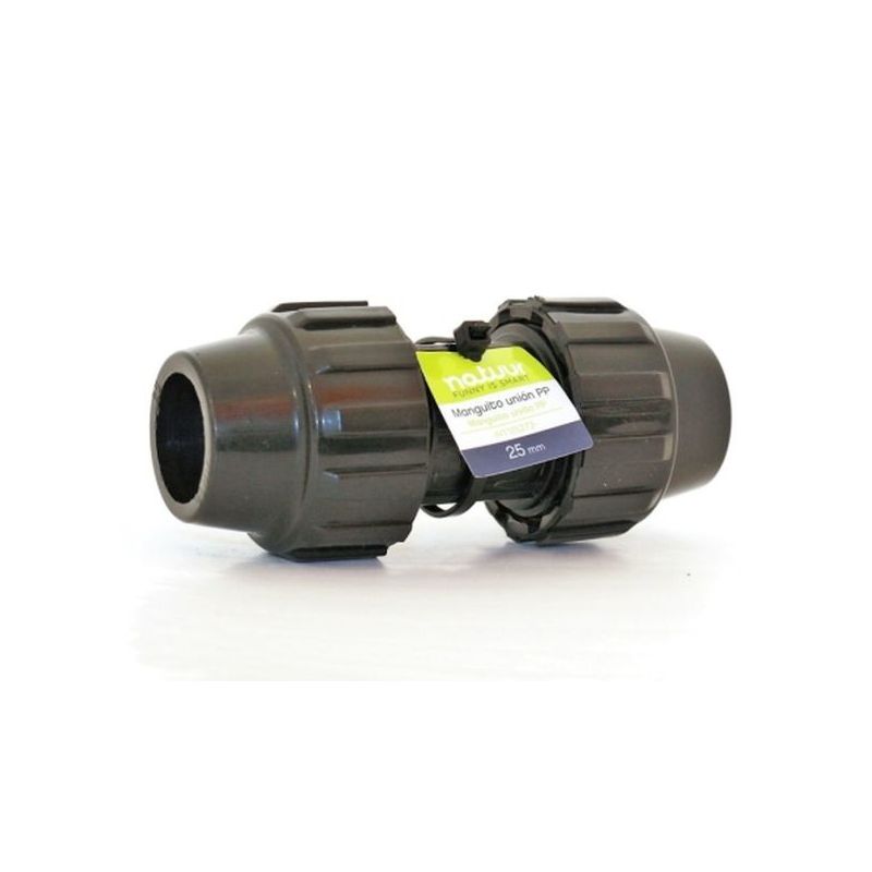 MANGUITO RIEGO RECTO 25MM IGUAL FIT PP NATUUR