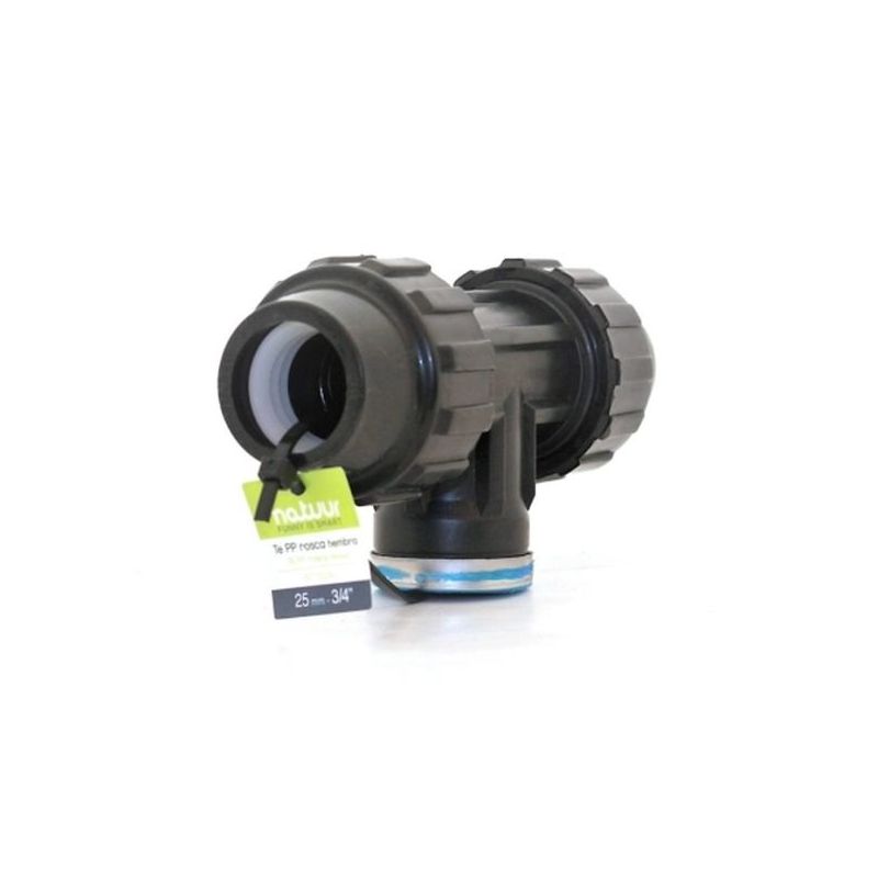 DERIVACION RIEGO TRIP H Ø 25-25-3/4" FIT PP NATUUR