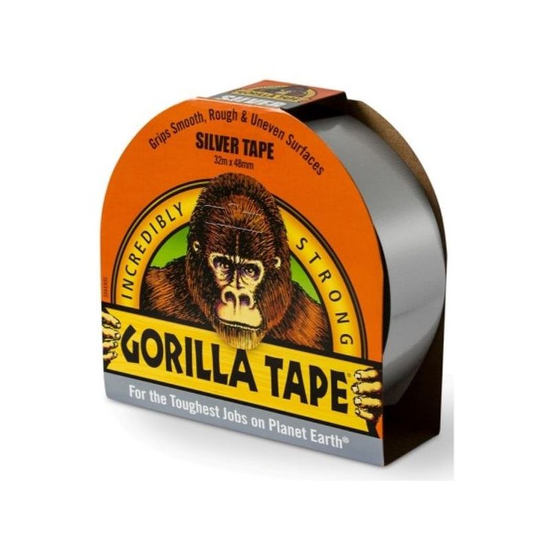 CINTA ADH 48MMx 11MT AMER TRIC D/GROS GR SILVER GORILLA
