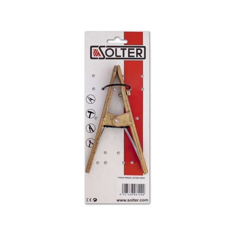 PINZA MASA SOLD 400A SOLTER