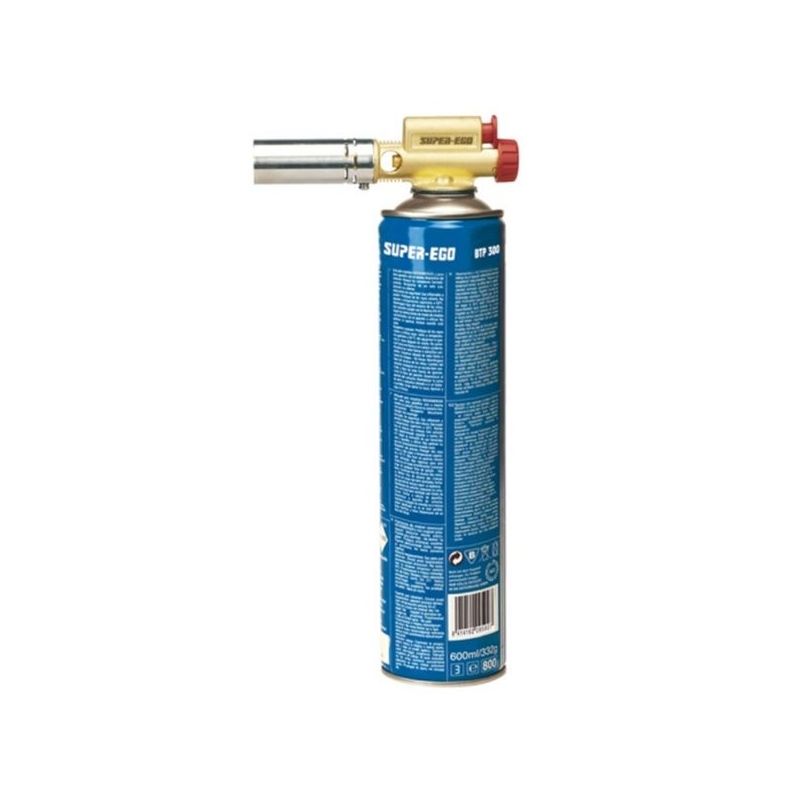 SOPLETE A GAS CARTUCHO PIEZO 20,5X14CM EASYFIRE SUPER EGO
