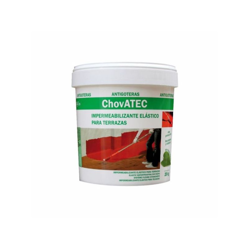CAUCHO IMPERM. LIQ 5 KG TERRAZ GR CHOVATEC CHOVA 5 KG