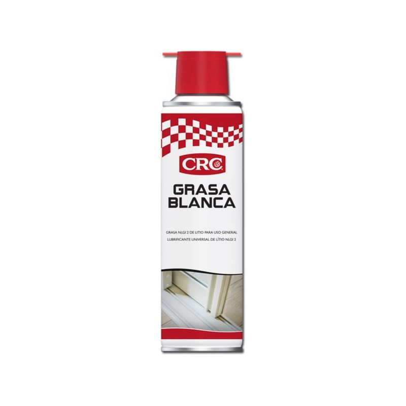 GRASA LUBRICANTE BLANCA LITIO CON PTFE SPRAY CRC 250 ML