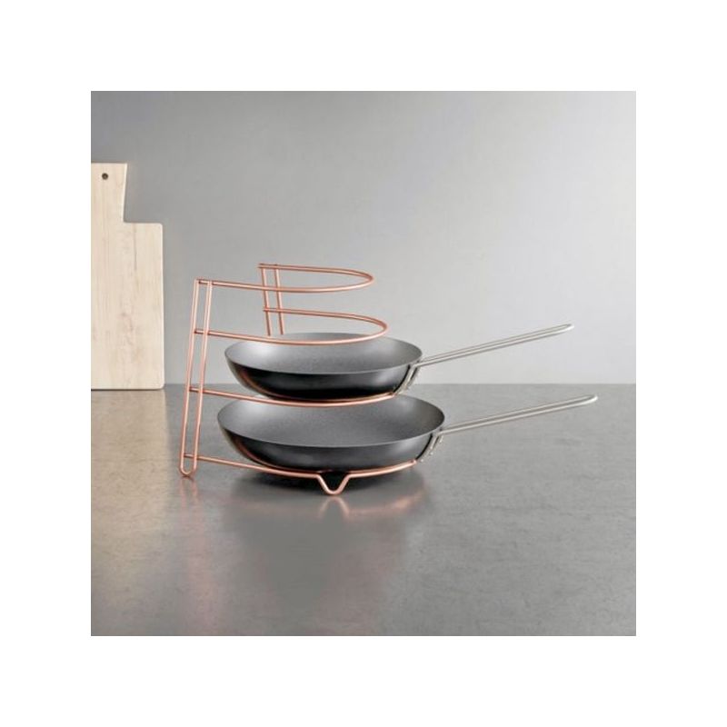 ORGANIZADOR COC SARTENES 23X27X23CM IN. CANYON COPPER METALT